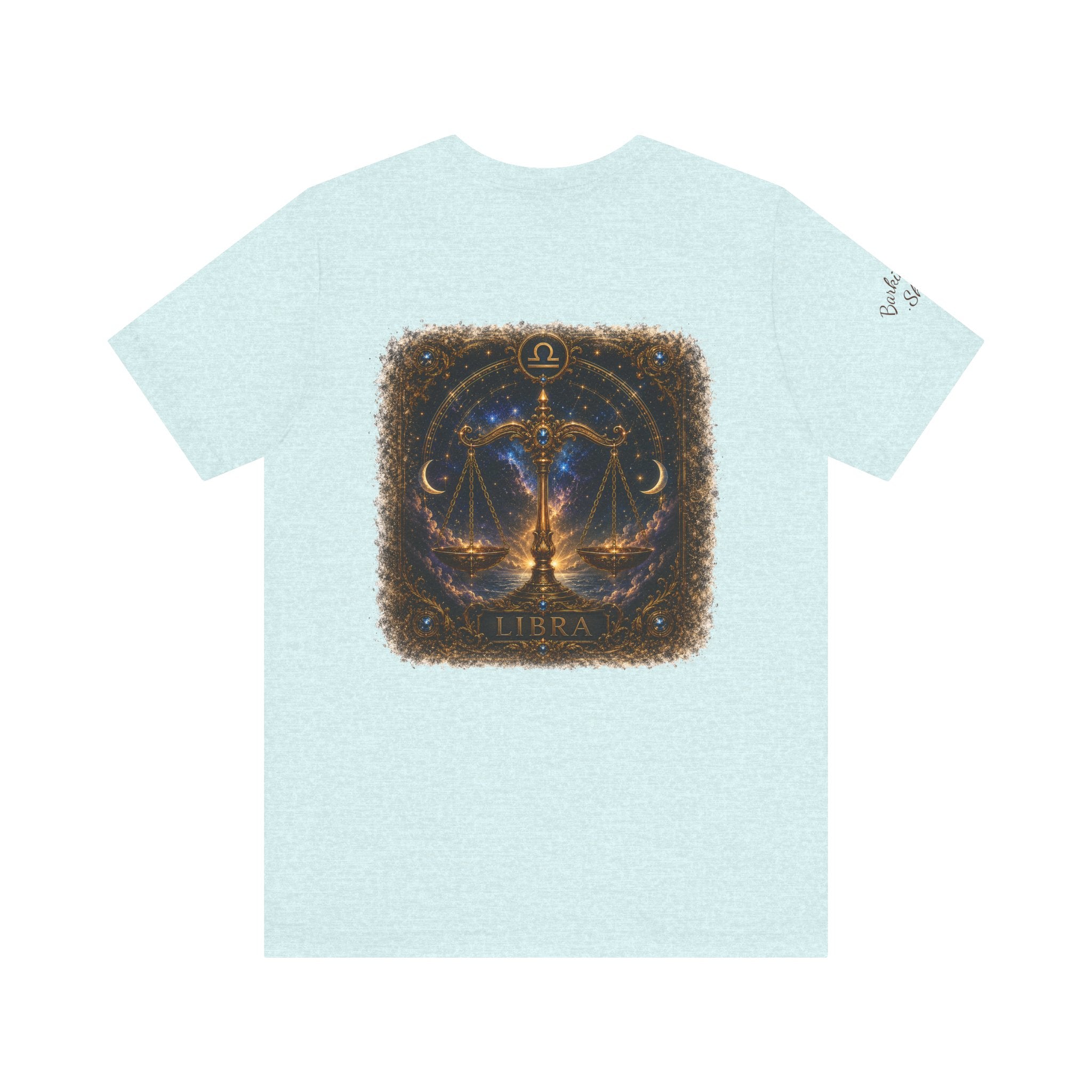 Libra Zodiac T-Shirt — Astrological Scales Graphic Tee