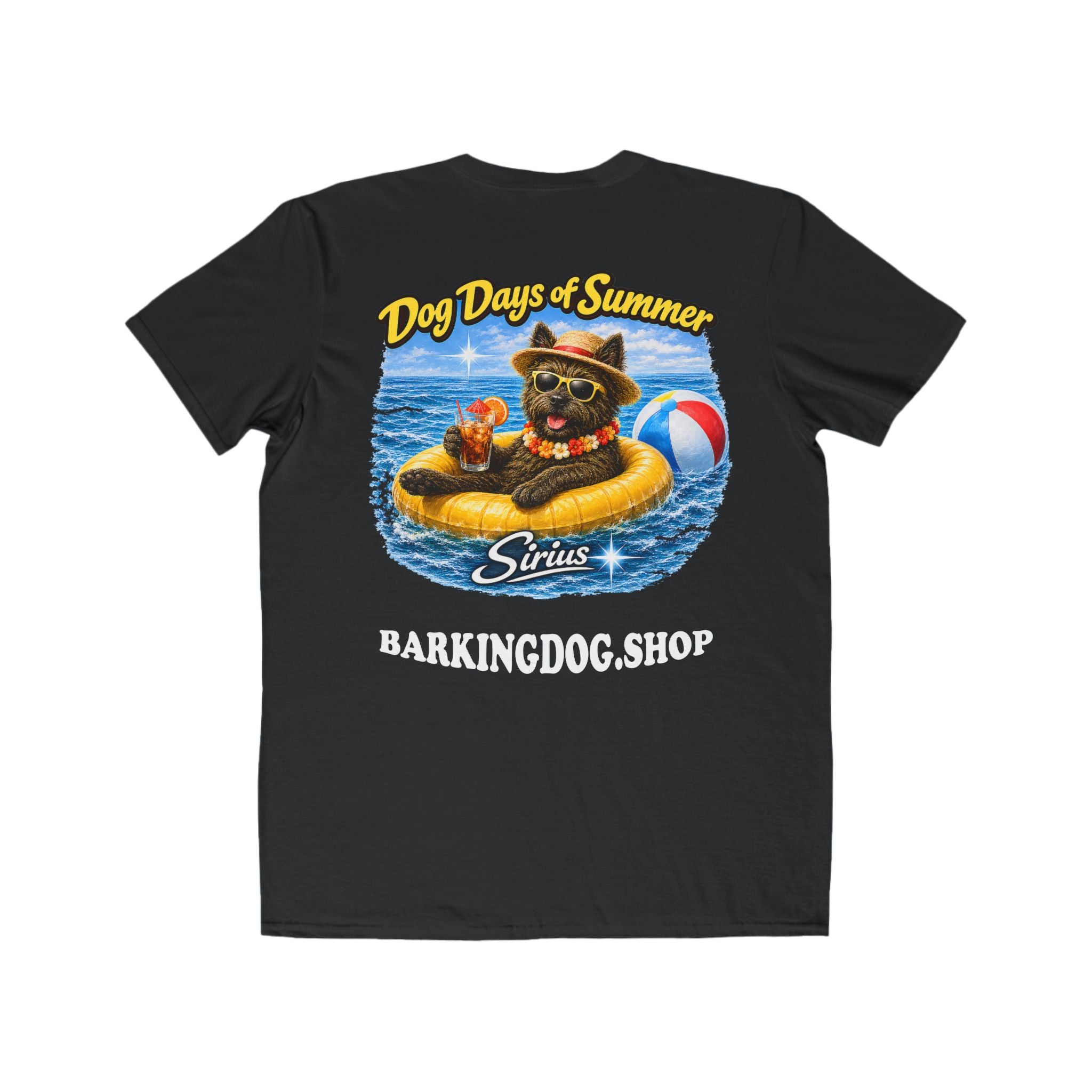 Cairn Terrier Inner Tube T-Shirt Wag On™ Dog Days of Summer