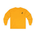 Golden Doodle Beach Life Canine Long Sleeve T Shirt Beach Collection Hammock Tropical Dog Graphic Tee Wag On BarkingDog Shop