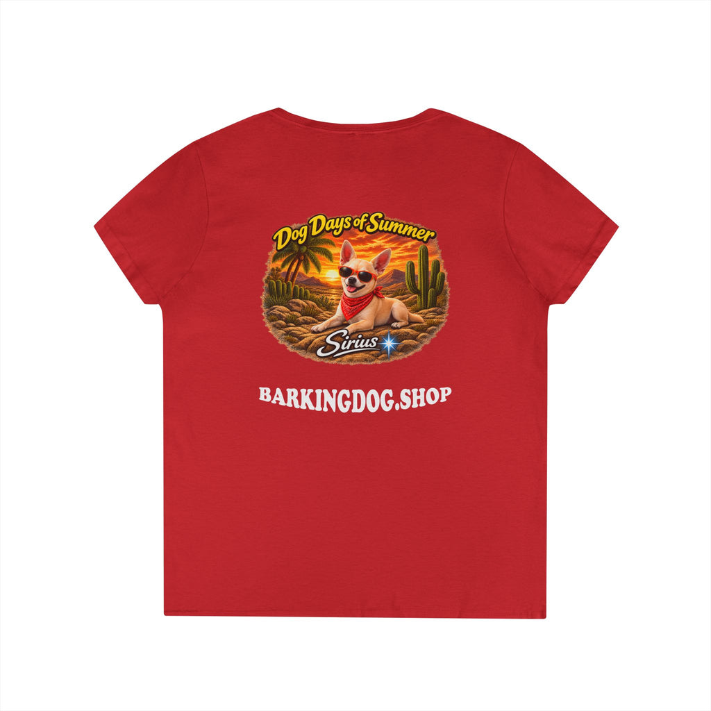 Chihuahua Cactus T Shirt Dog Days Of Summer Beach Dog Lover Graphic Tee Wag On BarkingDog Shop