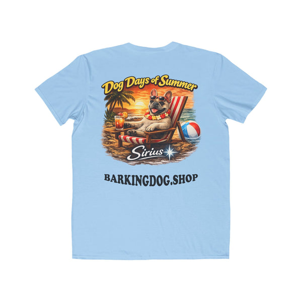 French Bulldog Beach Chair T-Shirt Wag On™ Dog Days of Summer