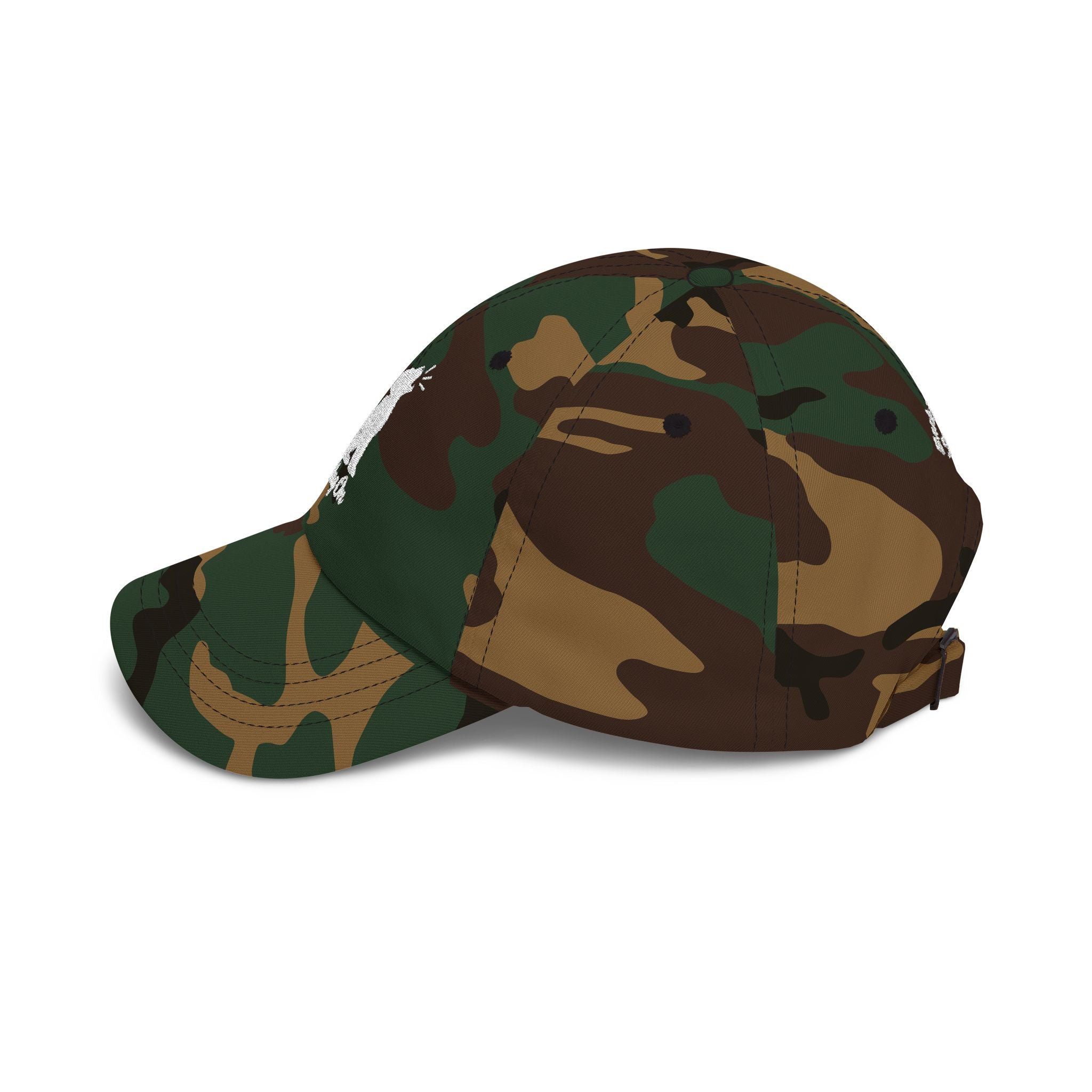 Wag On Cap — Embroidered Barking Dog Hat