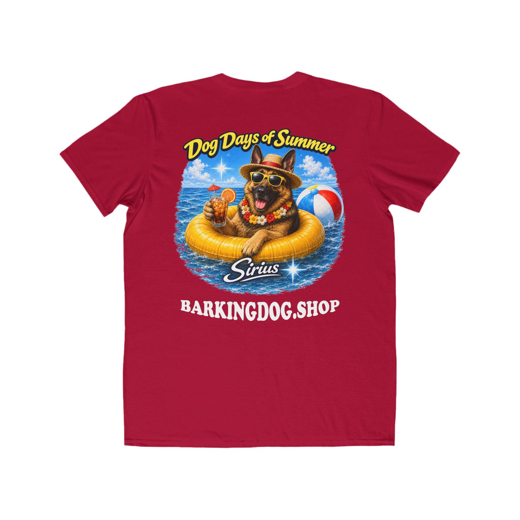 German Shepherd Inner Tube T-Shirt Wag On™ Dog Days of Summer