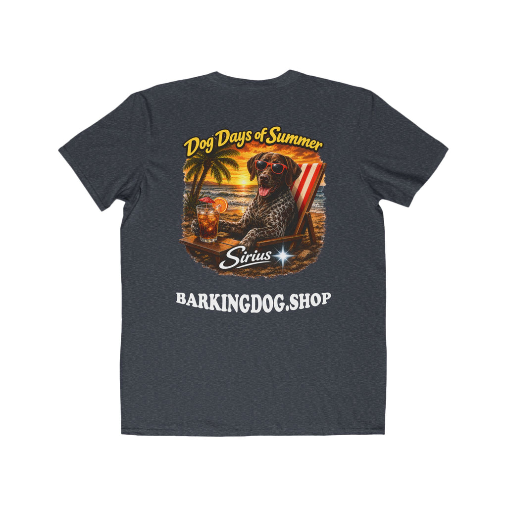 German Shorthair Pointer Beach Chair T-Shirt Wag On™ Dog Days of Summer