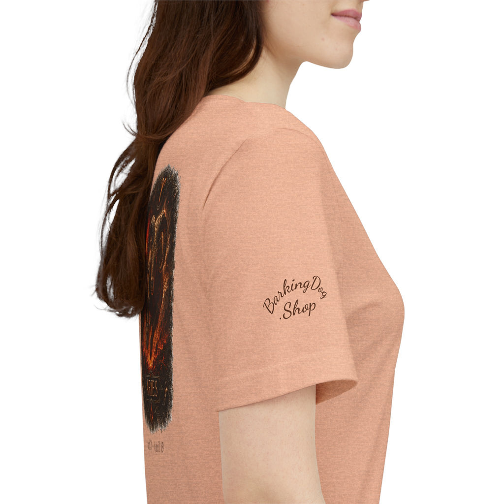 Aries Fire Ram Zodiac T‑Shirt — Bold Astrological Graphic Tee