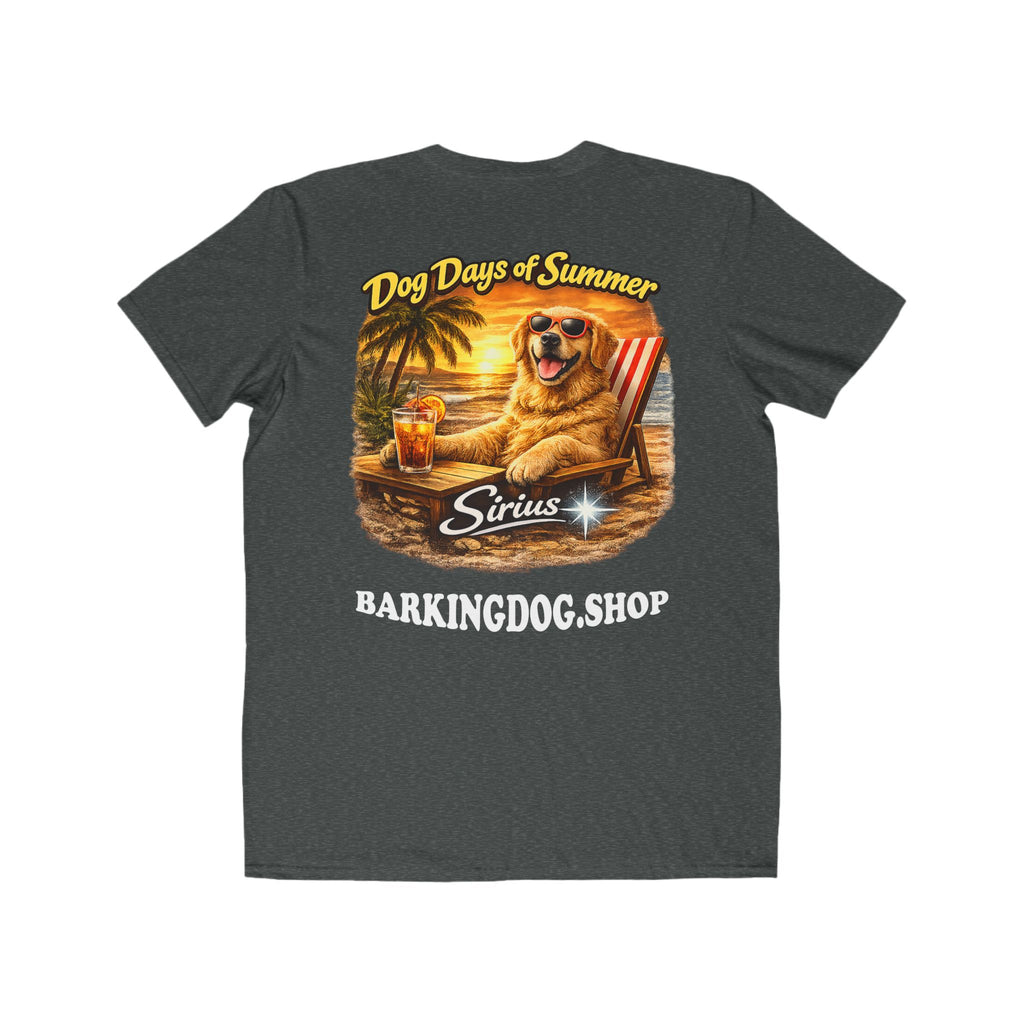 Golden Retriever Beach Chair T-Shirt Wag On™ Dog Days of Summer
