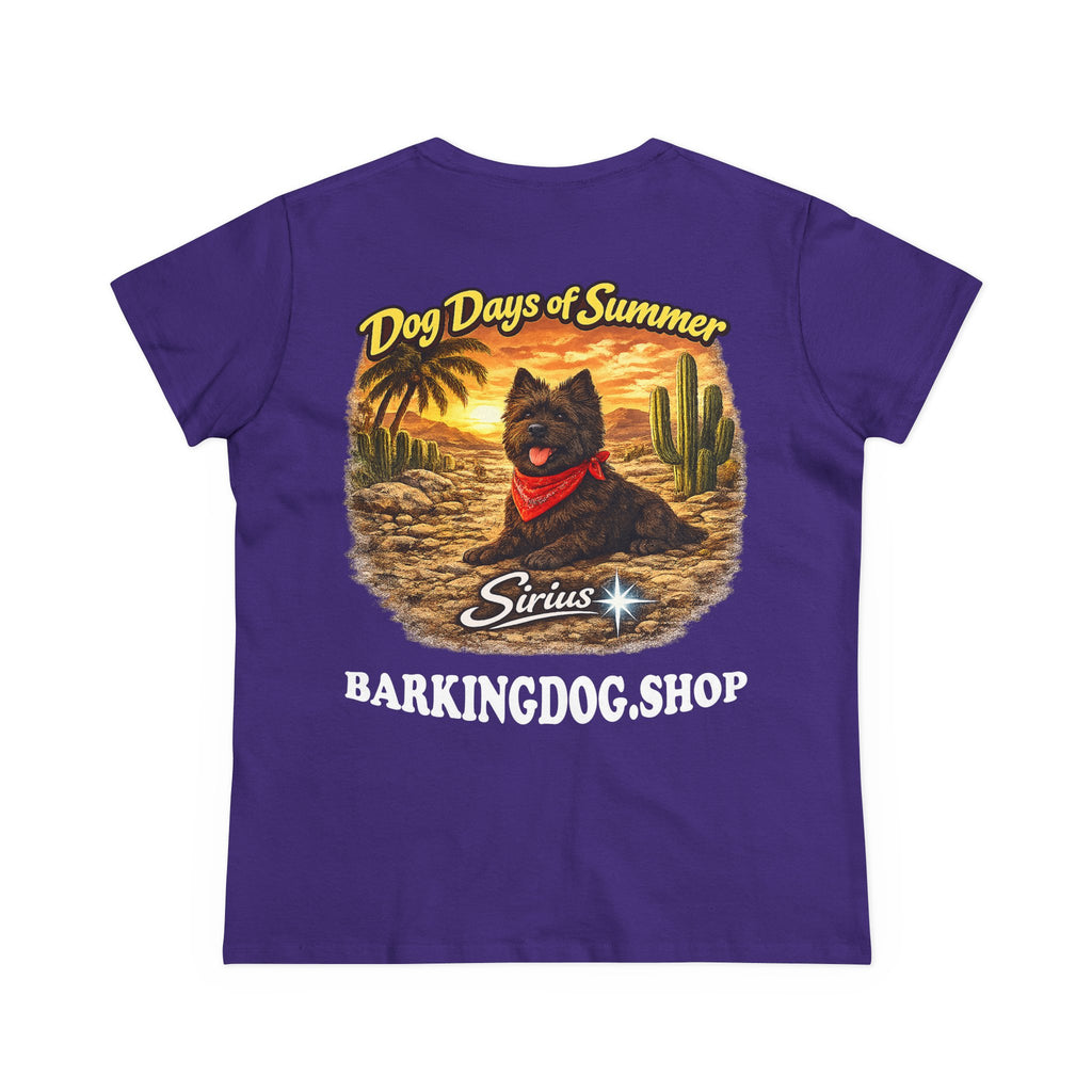 Cairn Terrier Dog Cactus T-Shirt Wag On™ Dog Days of Summer