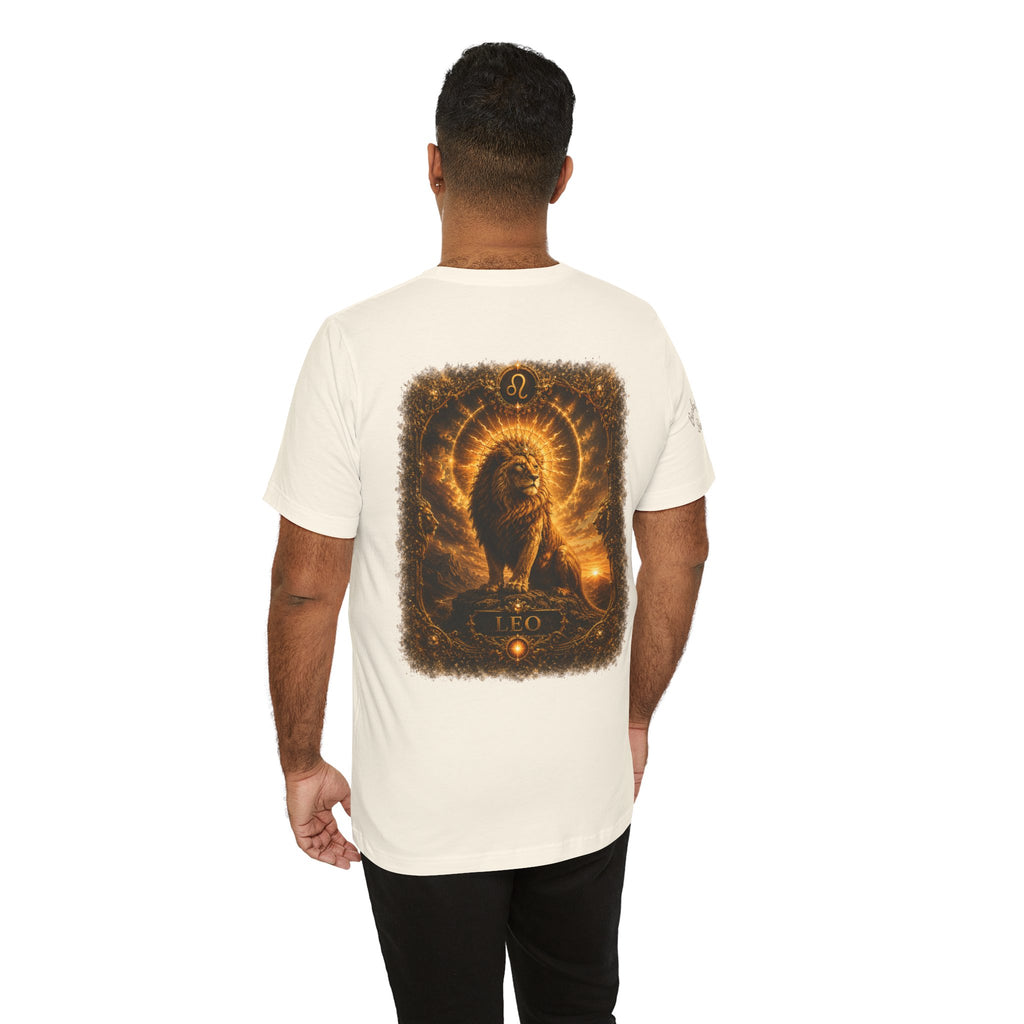 Leo Zodiac Lion T‑Shirt — Astrology Graphic Tee