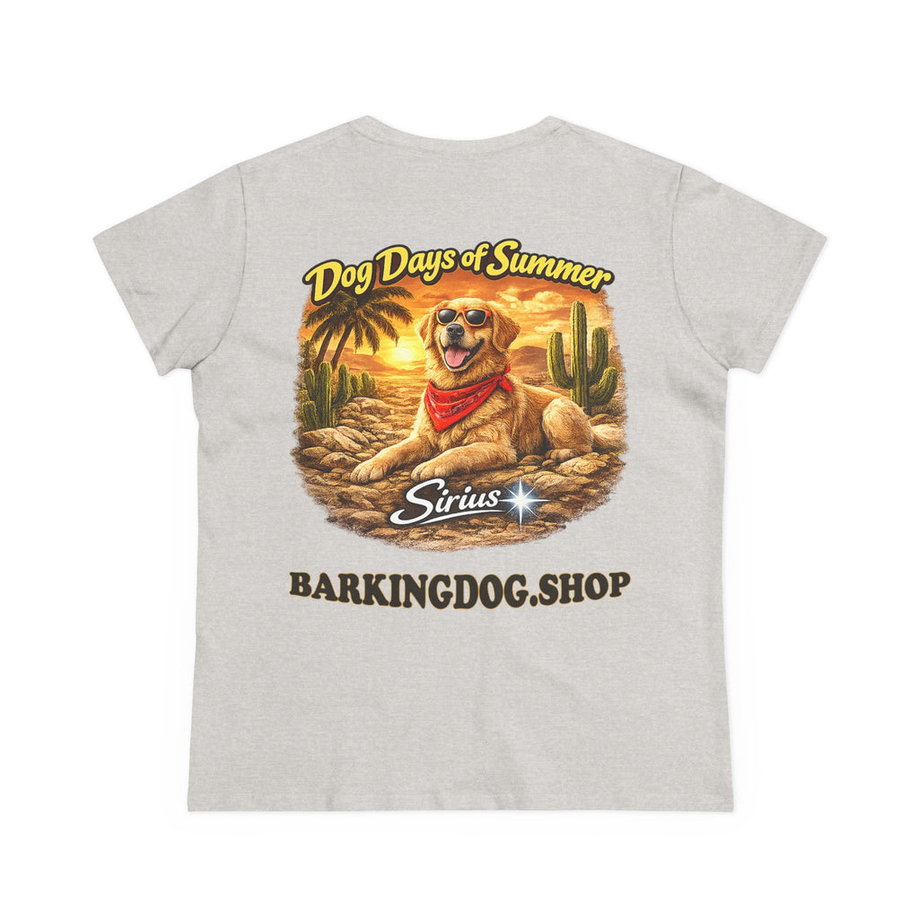 Golden Retriever Dog Cactus T-Shirt Wag On™ Dog Days of Summer