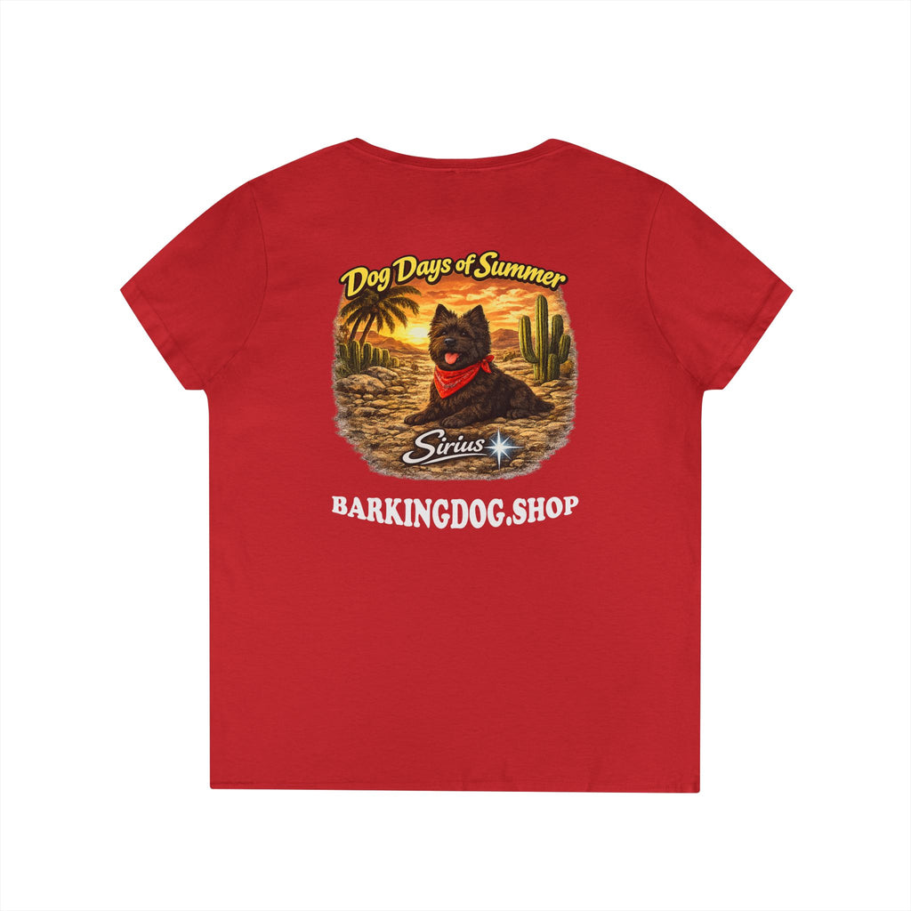 Cairn Terrier Dog Cactus T-Shirt Wag On™ Dog Days of Summer