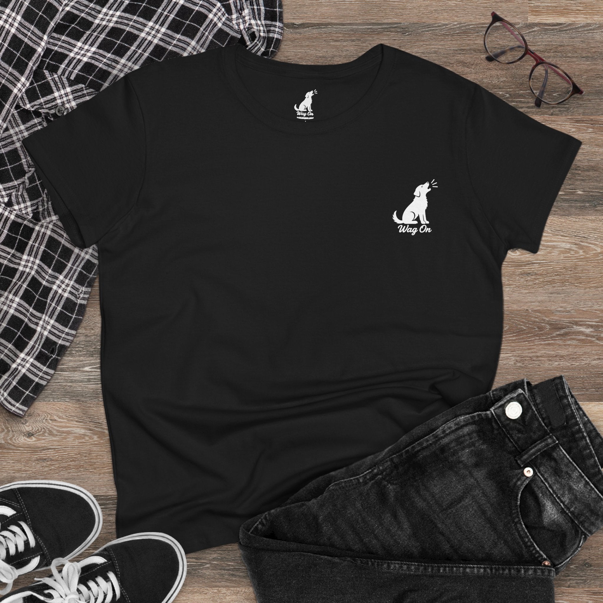 German Shorthair Pointer Dog Cactus T-Shirt Wag On™ Dog Days of Summer