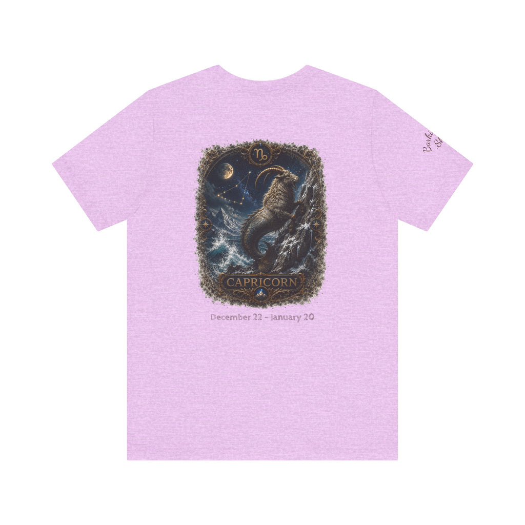 Capricorn Zodiac T-Shirt — Mythic Sea Goat Astrology Tee