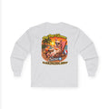 Chihuahua Dog Days of Summer Beach Chair Long Sleeve T Shirt Beach Collection Relaxing Dog Graphic Tee Wag On BarkingDog Shop