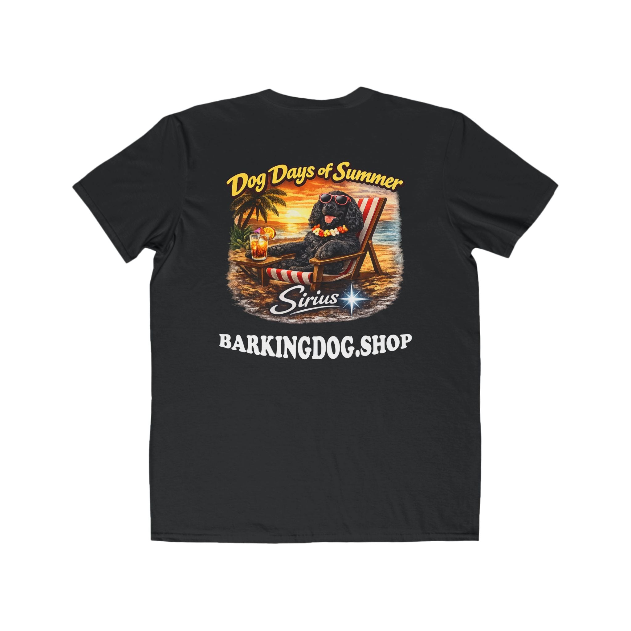 Cocker Spaniel Beach Chair T-Shirt | Wag On™ Dog Days of Summer