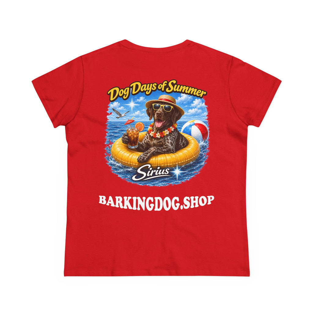 German Shorthair Pointer Dog Inner Tube T-Shirt Wag On™ Dog Days of Summer