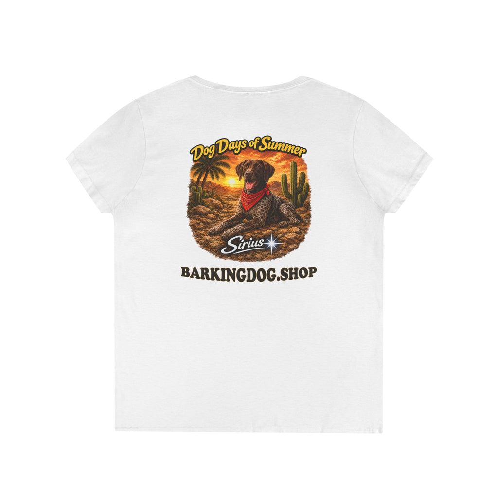 German Shorthair Pointer Cactus T-Shirt Wag On™ Dog Days of Summer