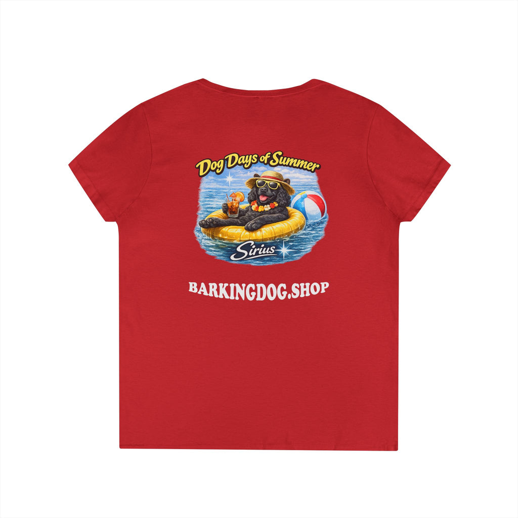 Cocker Spaniel Dog Inner Tube T-Shirt Wag On™ Dog Days of Summer