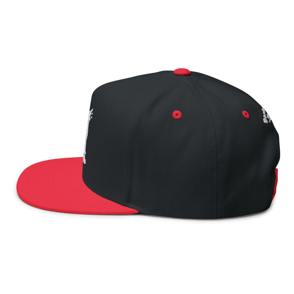Embroidered Wag On Dog Lovers Flat Bill Cap