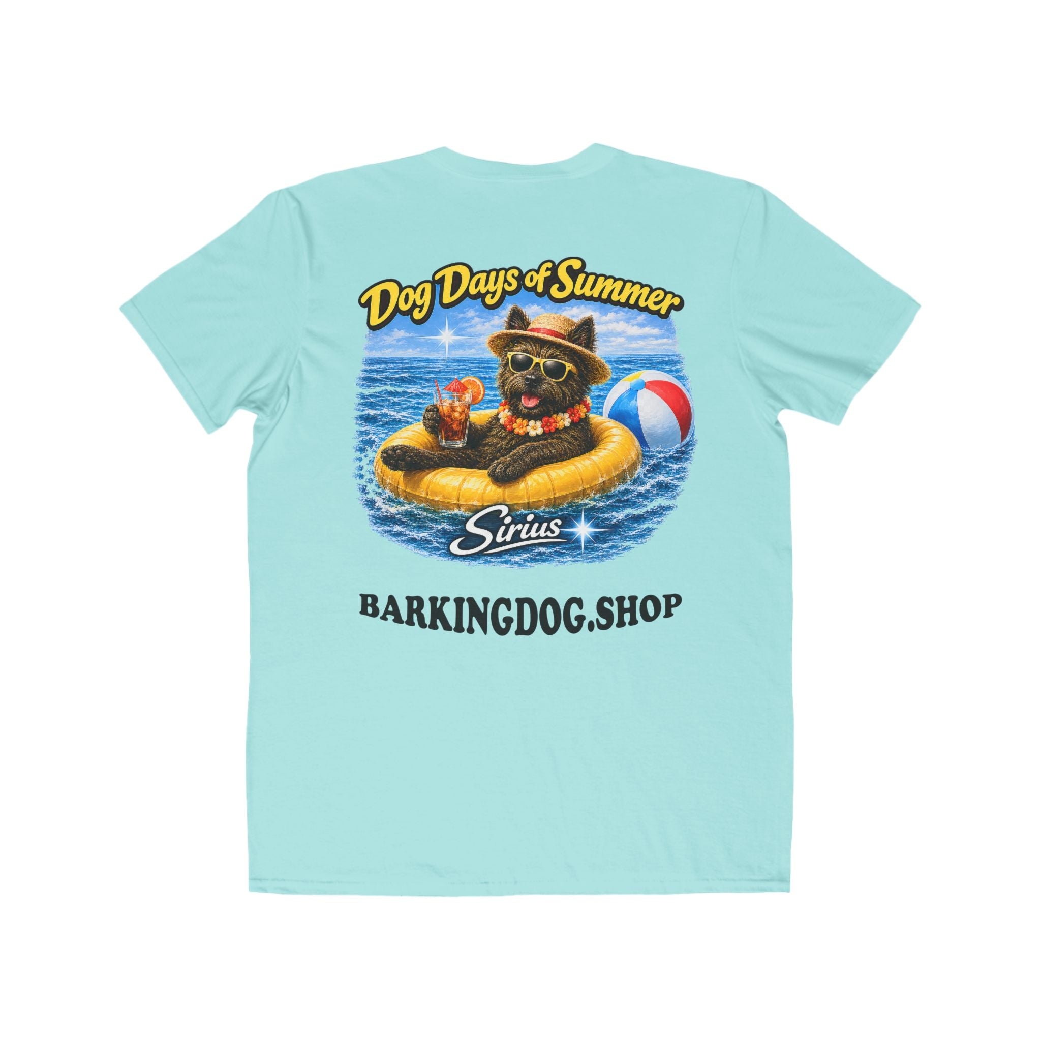 Cairn Terrier Inner Tube T-Shirt Wag On™ Dog Days of Summer