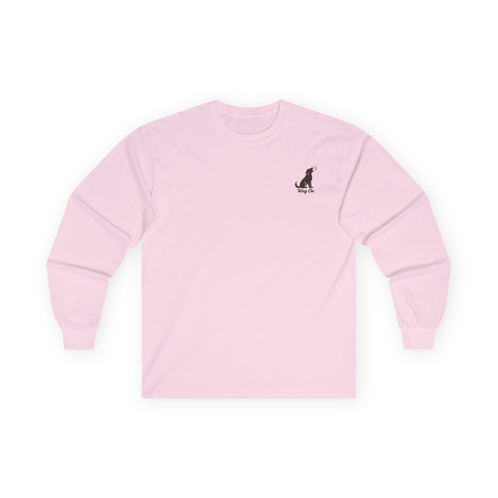 Chihuahua Stay Salty Pup Long Sleeve T Shirt Beach Collection Coastal Dog Graphic Tee Wag On BarkingDog Shop