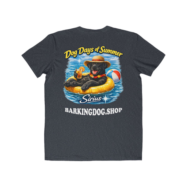 Black Labrador Inner Tube T-Shirt Wag On™ Dog Days of Summer