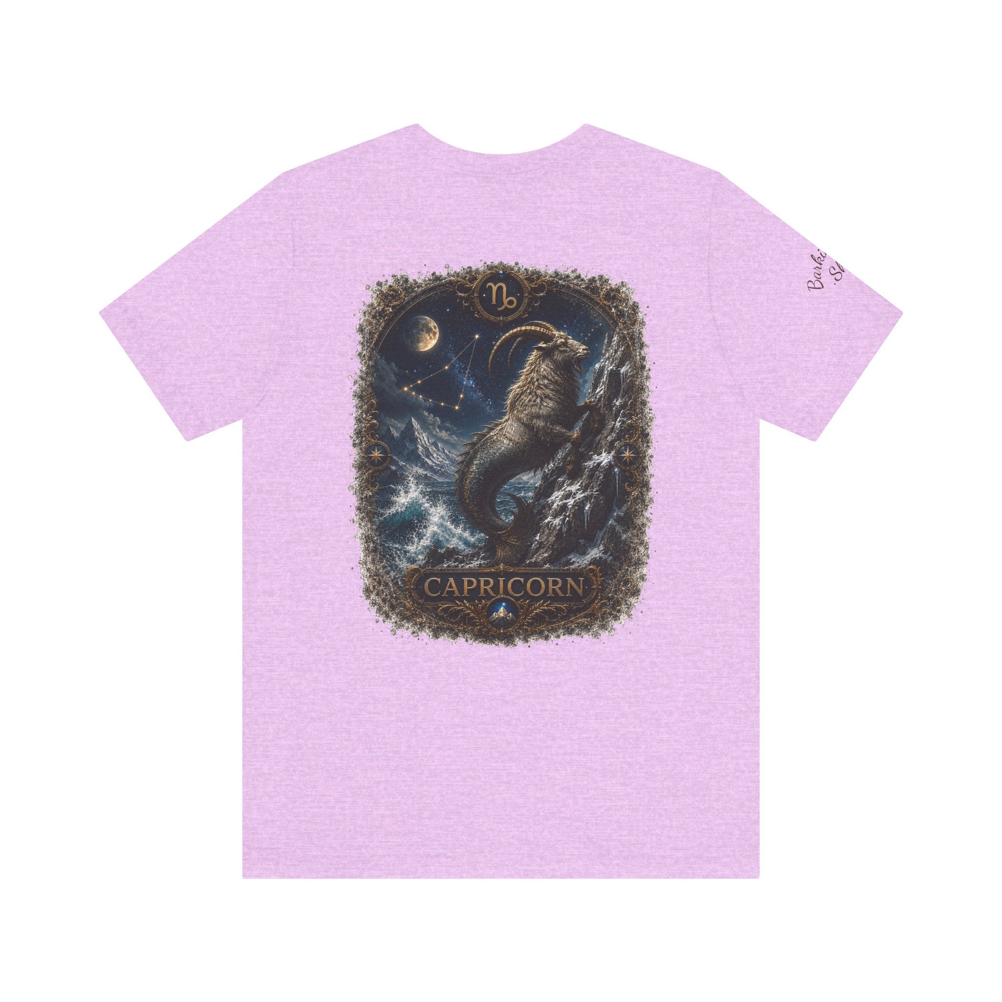 Capricorn Zodiac T-Shirt — Mythic Sea Goat Astrology Tee