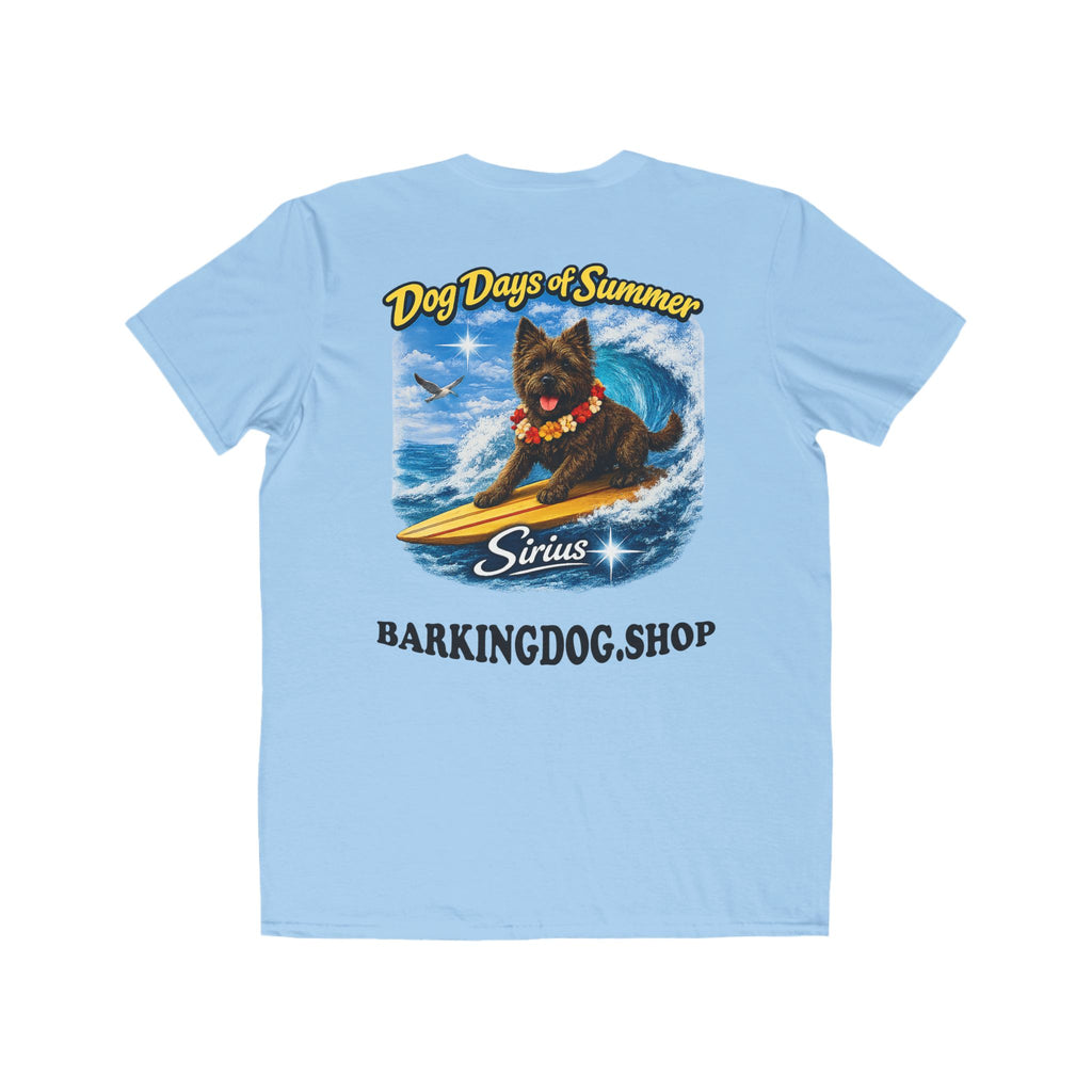 Cairn Terrier Surfboard T-Shirt Wag On™ Dog Days of Summer