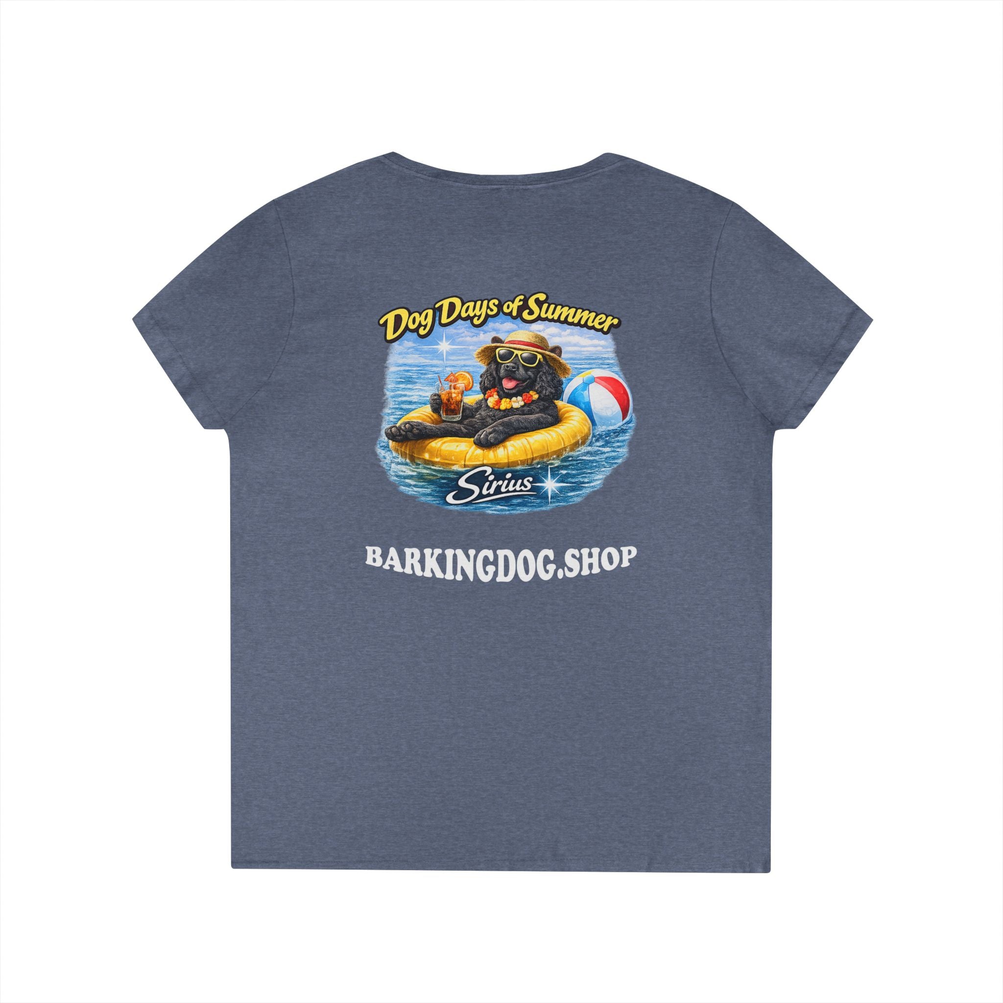 Cocker Spaniel Dog Inner Tube T-Shirt Wag On™ Dog Days of Summer