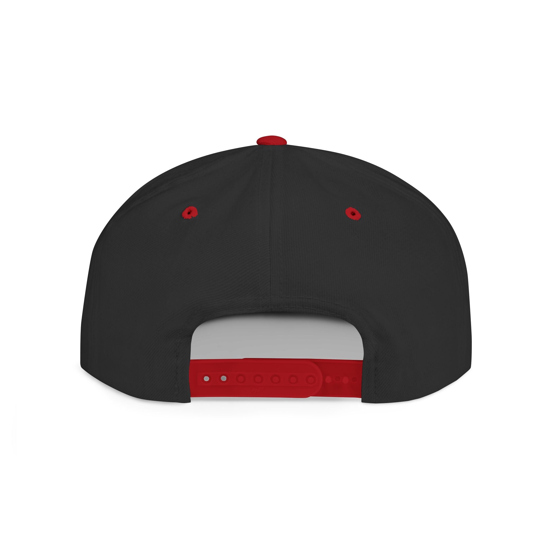 Copy of Wag On Snapback Hat — Embroidered Howling Dog Flat Bill Cap