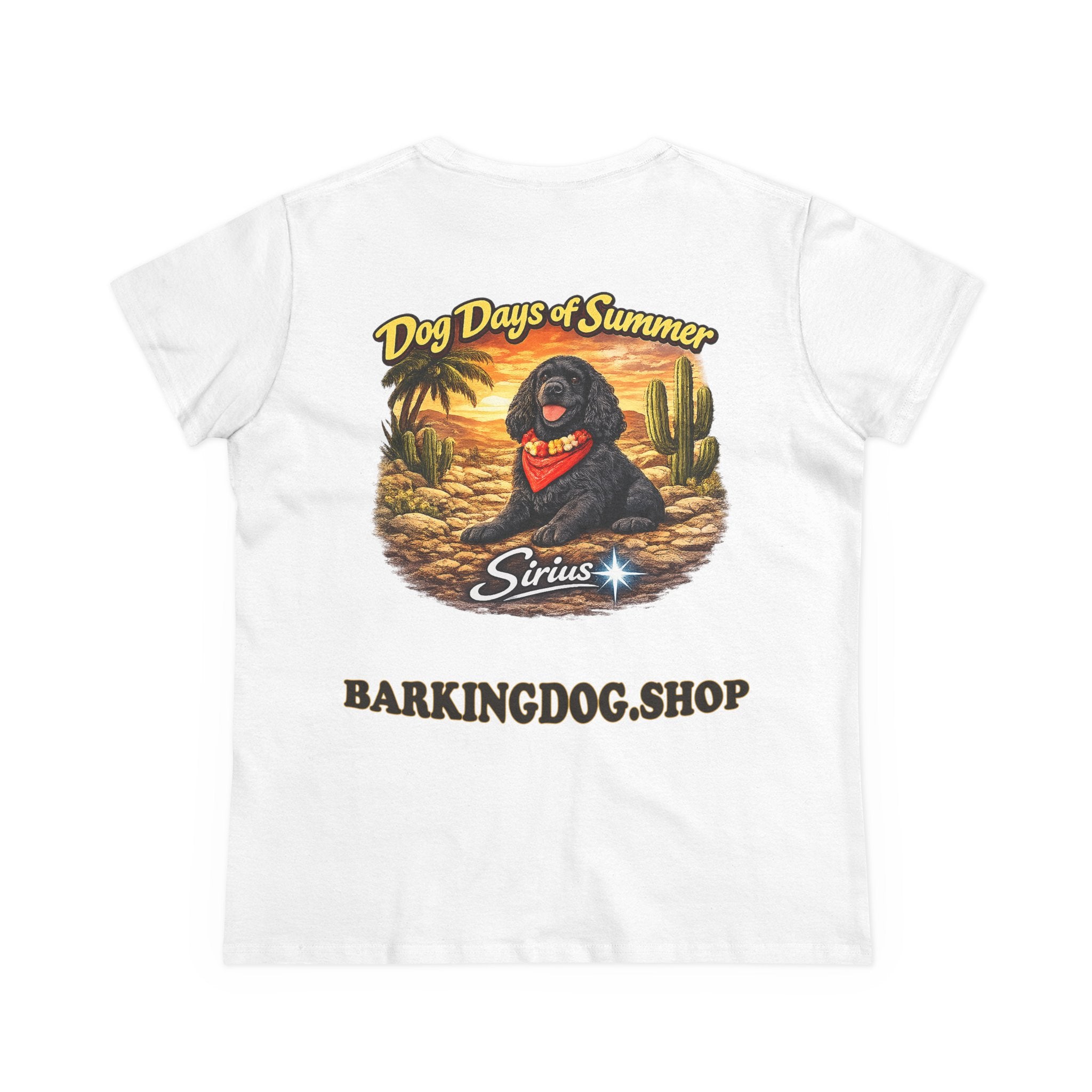 Cocker Spaniel Cactus T-Shirt Wag On™ Dog Days of Summer