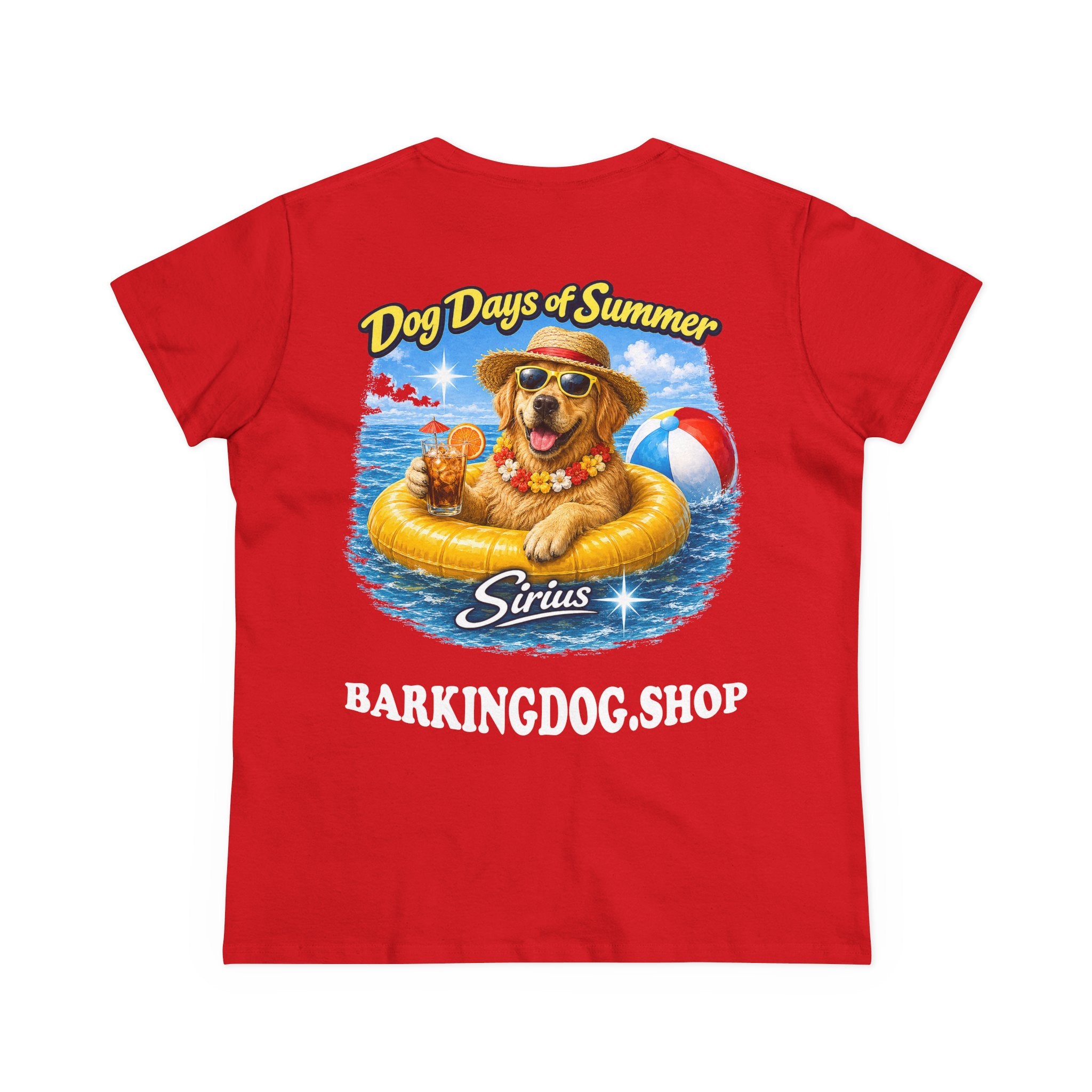 Golden Retriever Inner Tube T-Shirt Wag On™ Dog Days of Summer