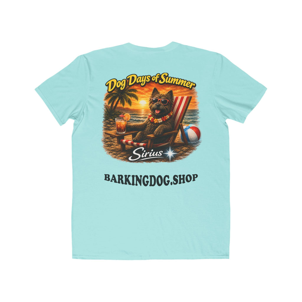 Cairn Terrier Beach Chair T-Shirt Wag On™ Dog Days of Summer