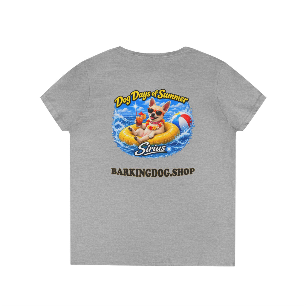 Chihuahua Inner Tube T Shirt Dog Days Of Summer Beach Dog Lover Graphic Tee Wag On BarkingDog Shop