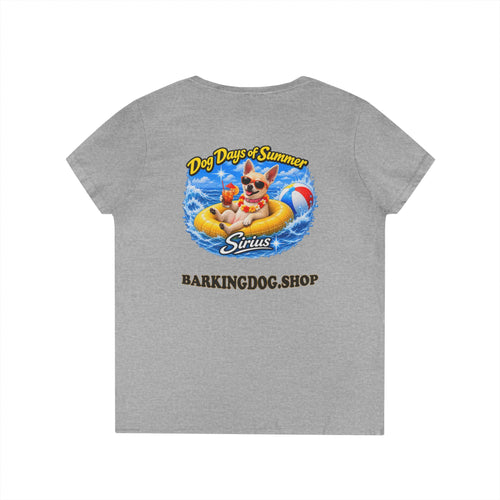 Chihuahua Inner Tube T Shirt Dog Days Of Summer Beach Dog Lover Graphic Tee Wag On BarkingDog Shop