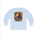 Black Labrador Dog Days of Summer Beach Chair Long Sleeve T Shirt Beach Collection Relaxing Dog Graphic Tee Wag On BarkingDog Shop