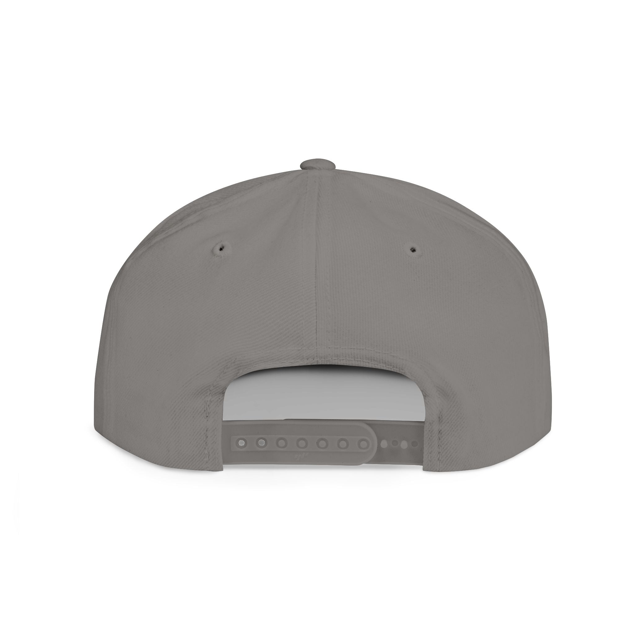 Wag On Snapback Hat — Embroidered Howling Dog Flat Bill Cap