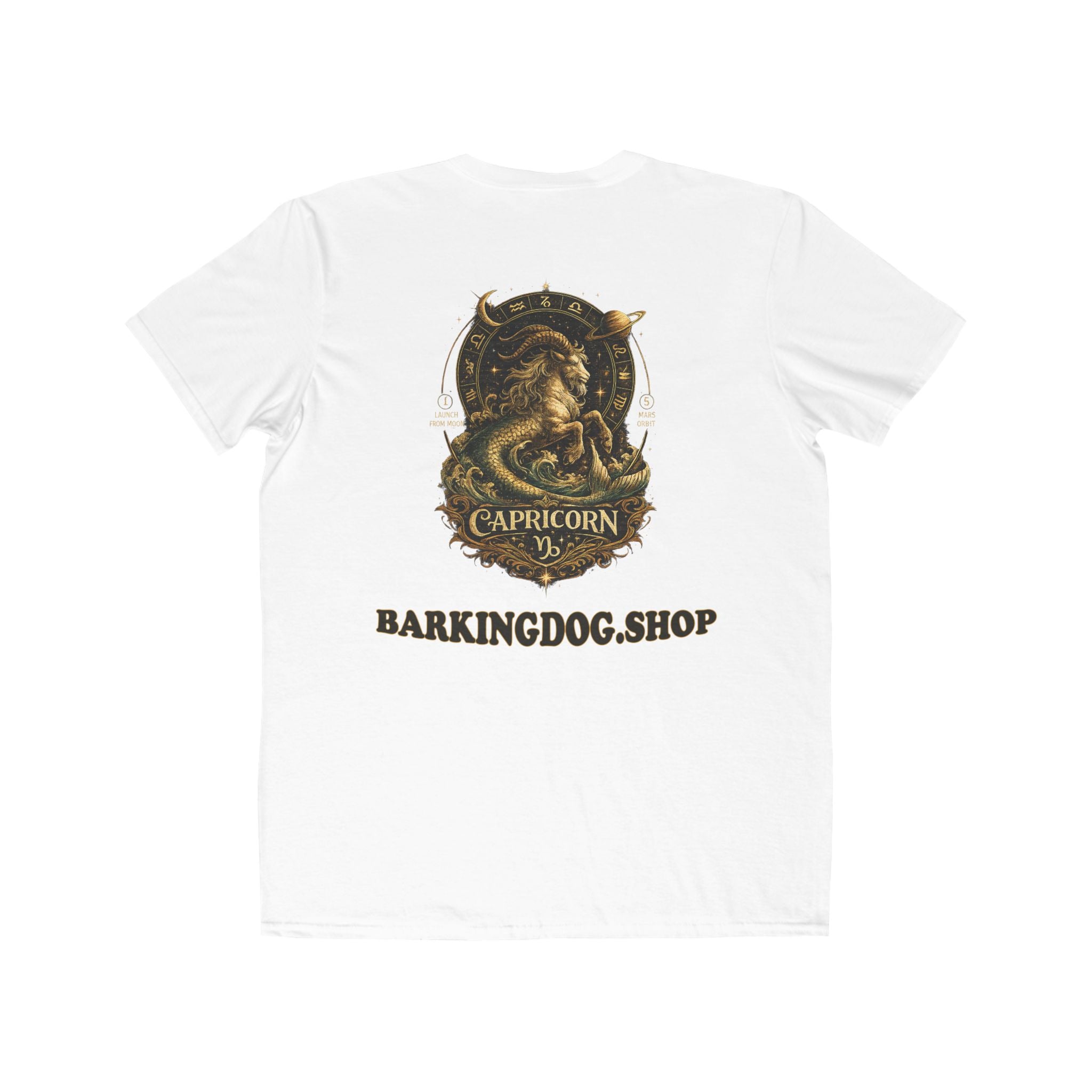 Capricorn Crest Tee — Horoscope Men's T-Shirt