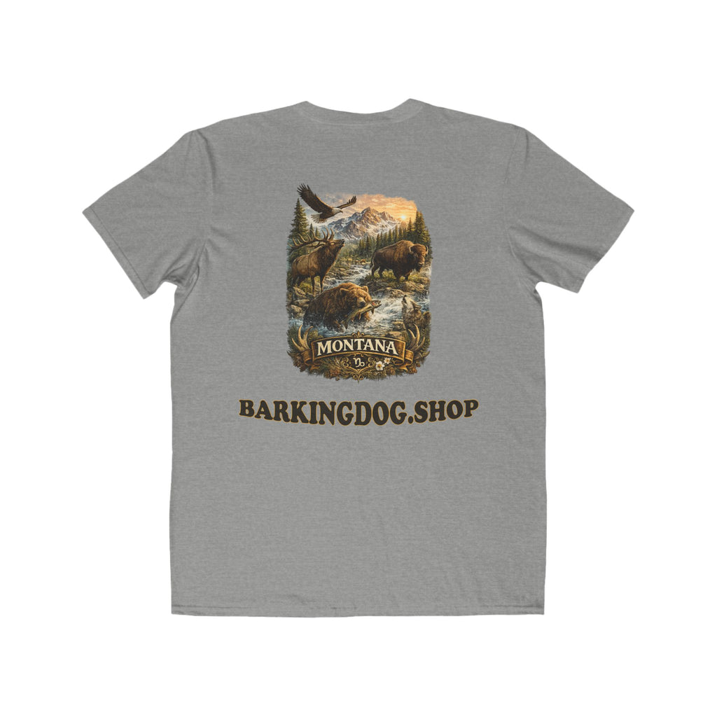 Montana Wilderness Western Graphic Men's T-Shirt