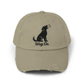 Wag On Dog Distressed Cap DTF