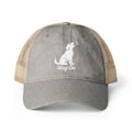 Women's Embroidered Wag On Washed Mesh-Back Cap