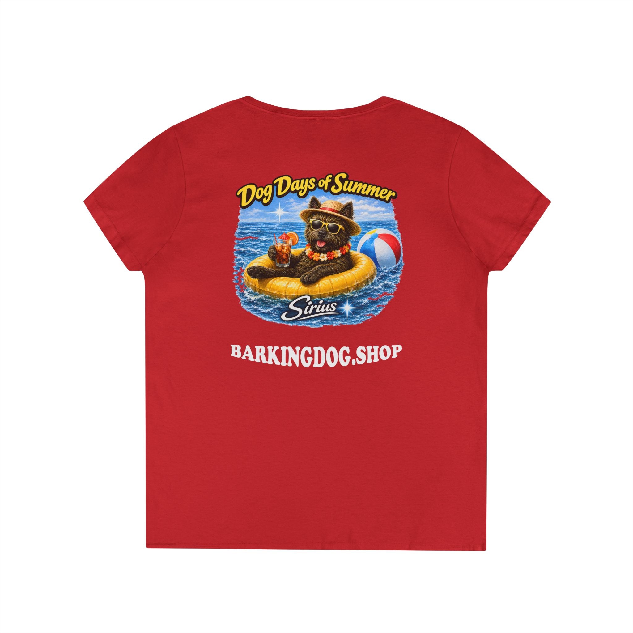 Cairn Terrier Dog Inner Tube T-Shirt Wag On™ Dog Days of Summer