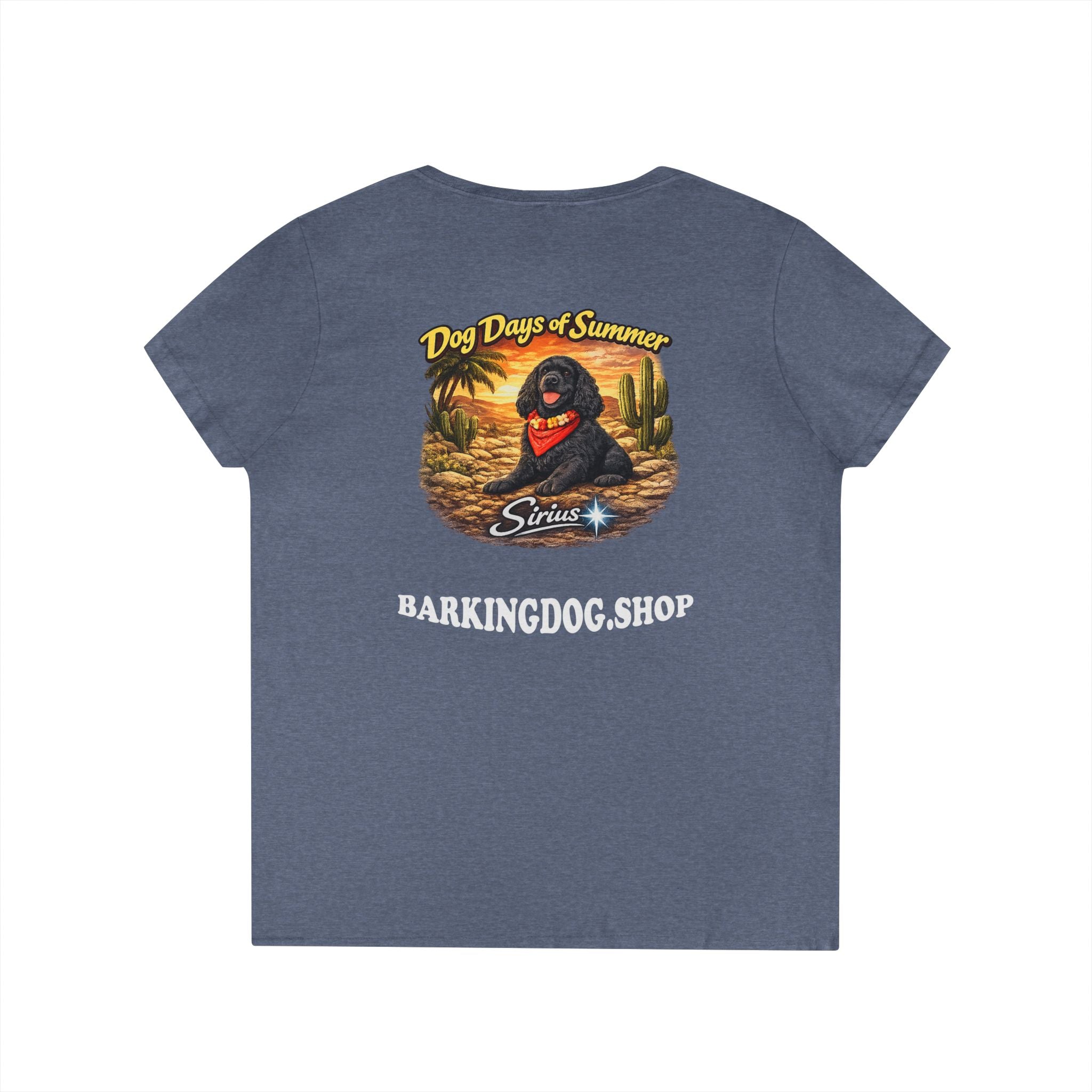 Cocker Spaniel Dog Cactus T-Shirt Wag On™ Dog Days of Summer