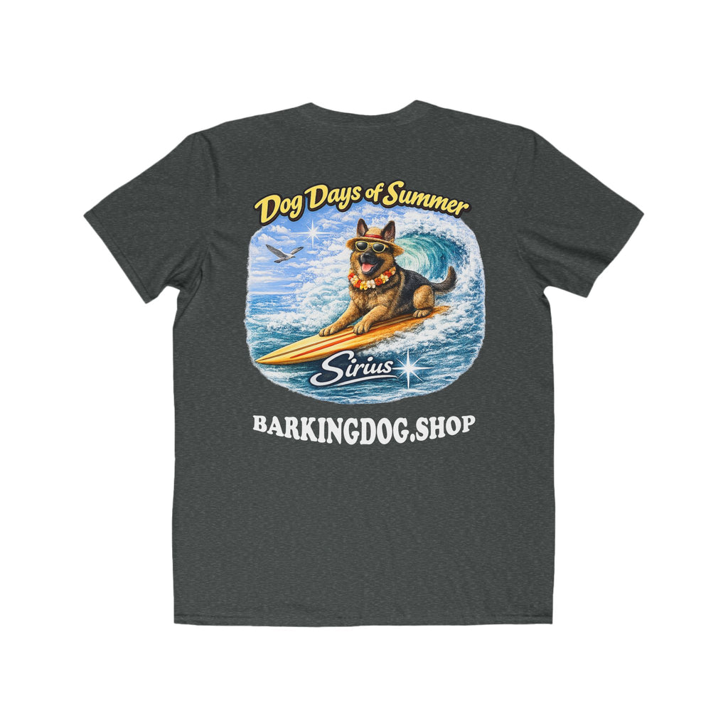 German Shepherd Surfboard T-Shirt Wag On™ Dog Days of Summer