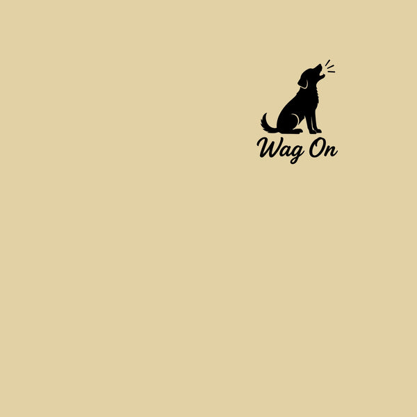 Wag On Hoodie - Patriotic Golden Retriever Dog Lovers Pullover