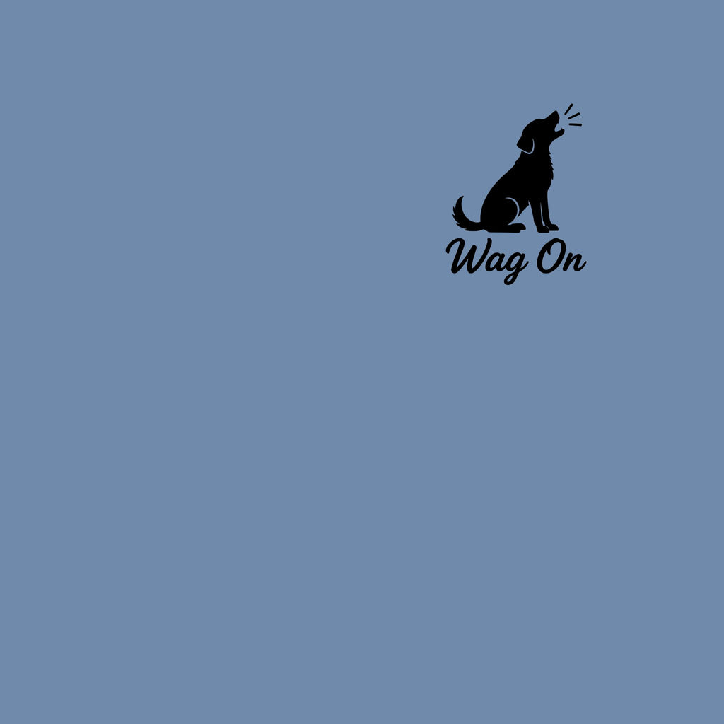 Wag On Hoodie - Patriotic Golden Retriever Dog Lovers Pullover