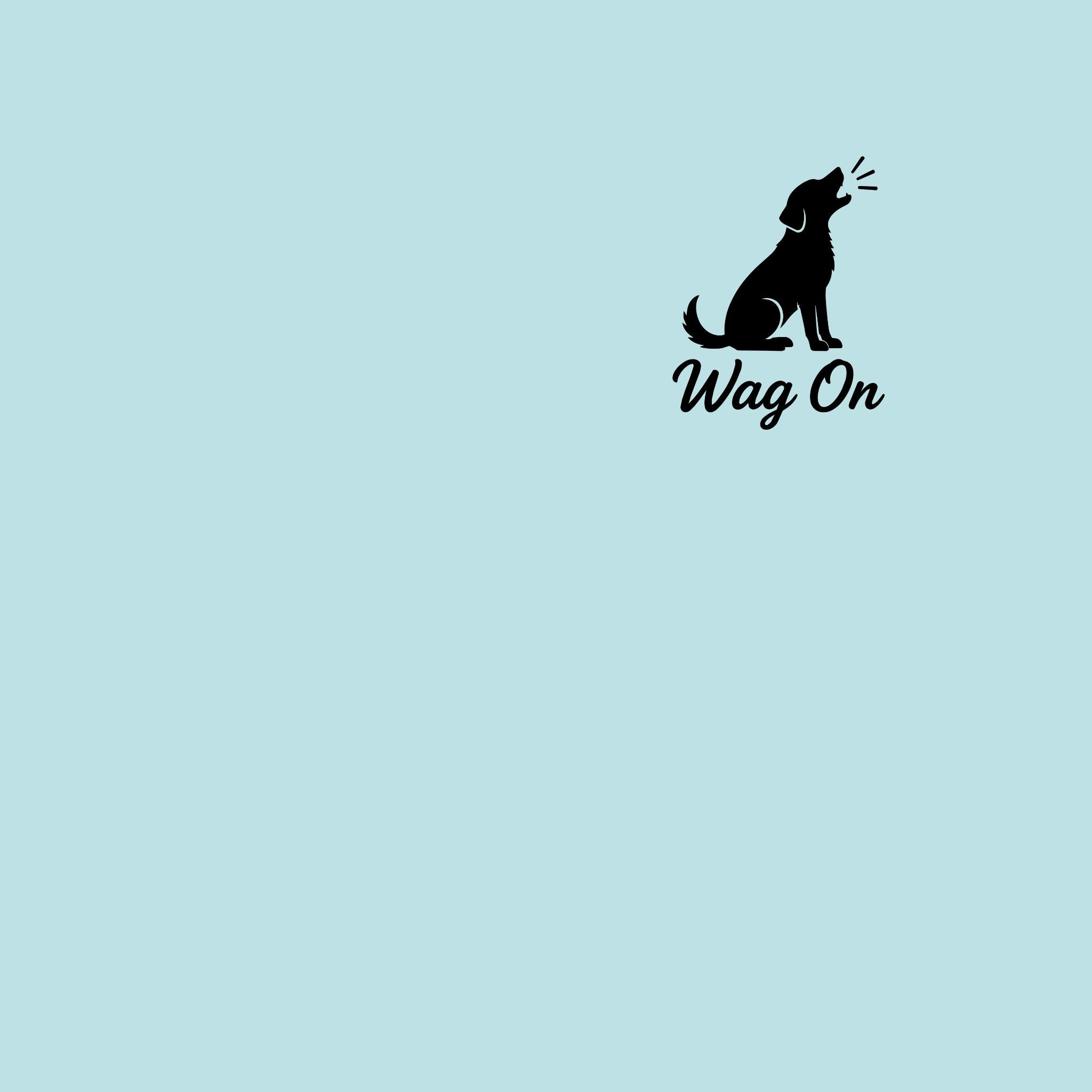 Wag On Hoodie - Patriotic Golden Retriever Dog Lovers Pullover
