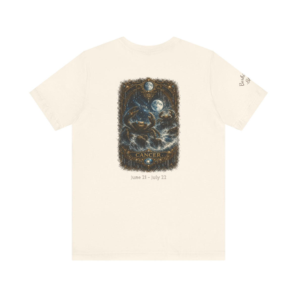 Cancer Zodiac T-Shirt — Crab Constellation Graphic Tee