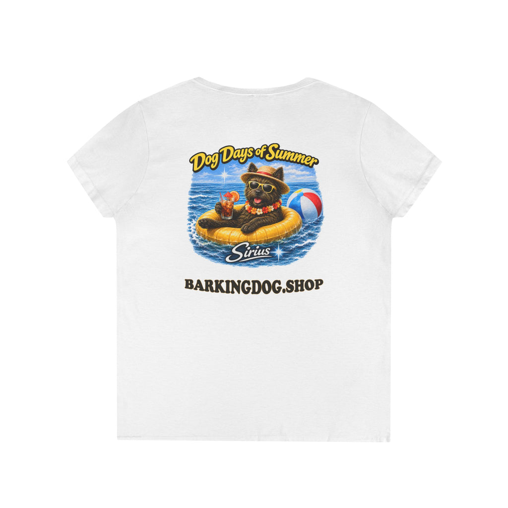 Cairn Terrier Dog Inner Tube T-Shirt Wag On™ Dog Days of Summer