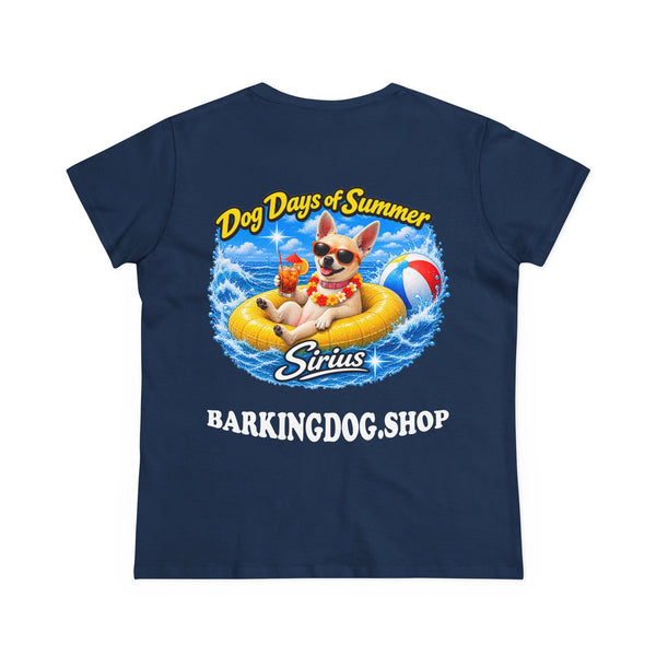 Chihuahua Inner Tube T Shirt Dog Days Of Summer Beach Dog Lover Graphic Tee Wag On BarkingDog Shop