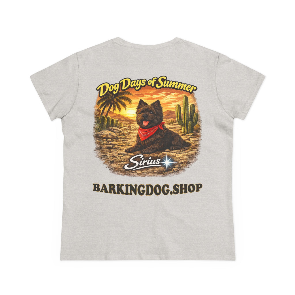 Cairn Terrier Dog Cactus T-Shirt Wag On™ Dog Days of Summer